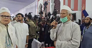 জাতীয় ঈদগাহে ঈদের নামাজ আদায় করলেন প্রধান উপদেষ্টা